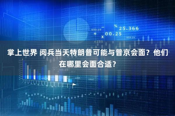 掌上世界 阅兵当天特朗普可能与普京会面？他们在哪里会面合适？